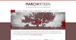 Desktop Screenshot of marchfifteen.ca